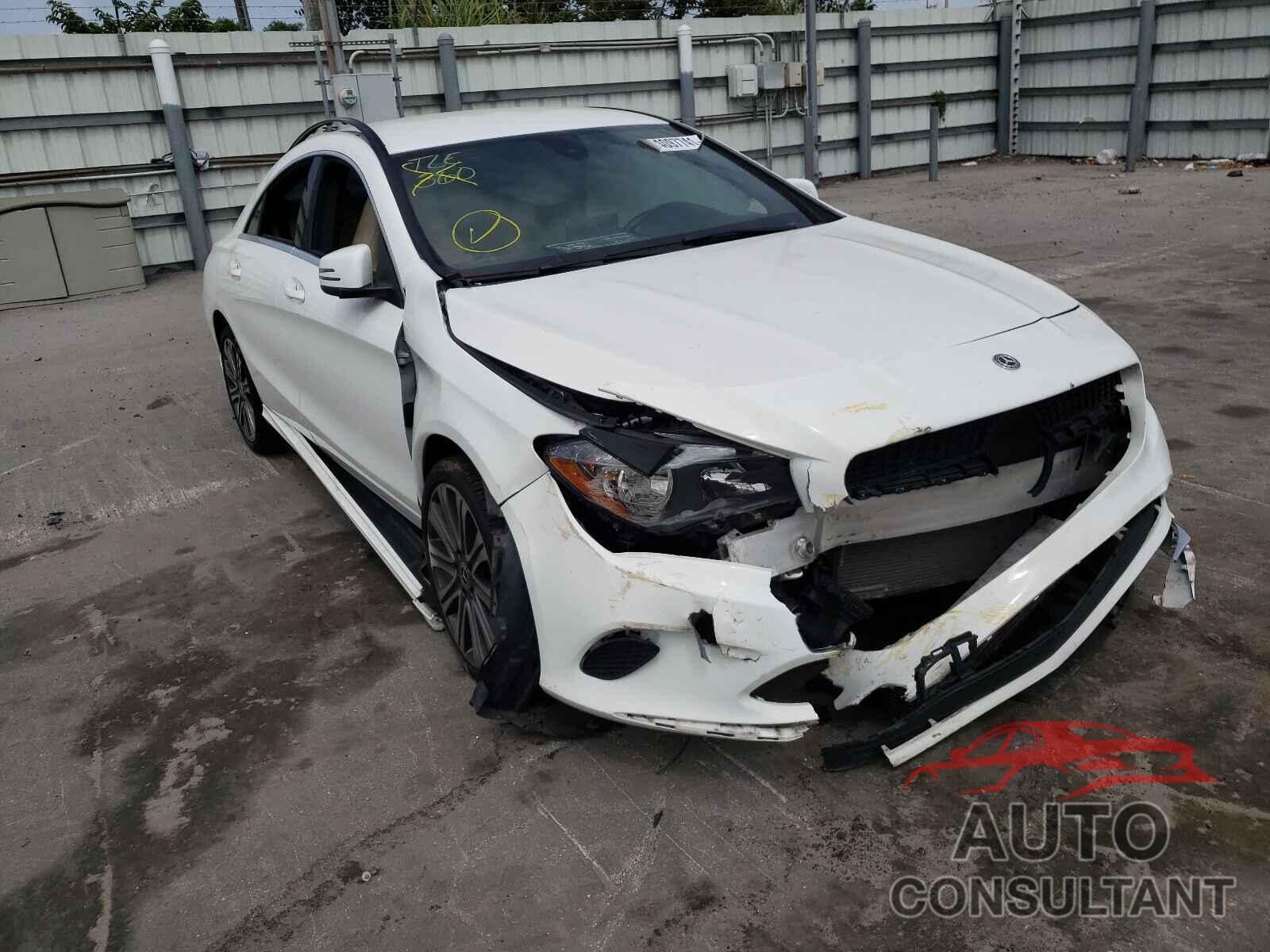 MERCEDES-BENZ CLA-CLASS 2018 - WDDSJ4EB3JN660566