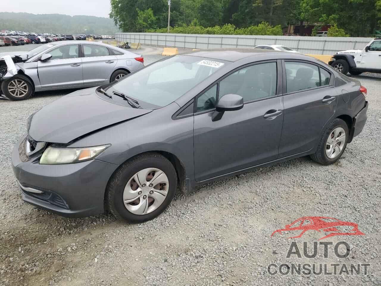 HONDA CIVIC 2013 - 2HGFB2F57DH594530