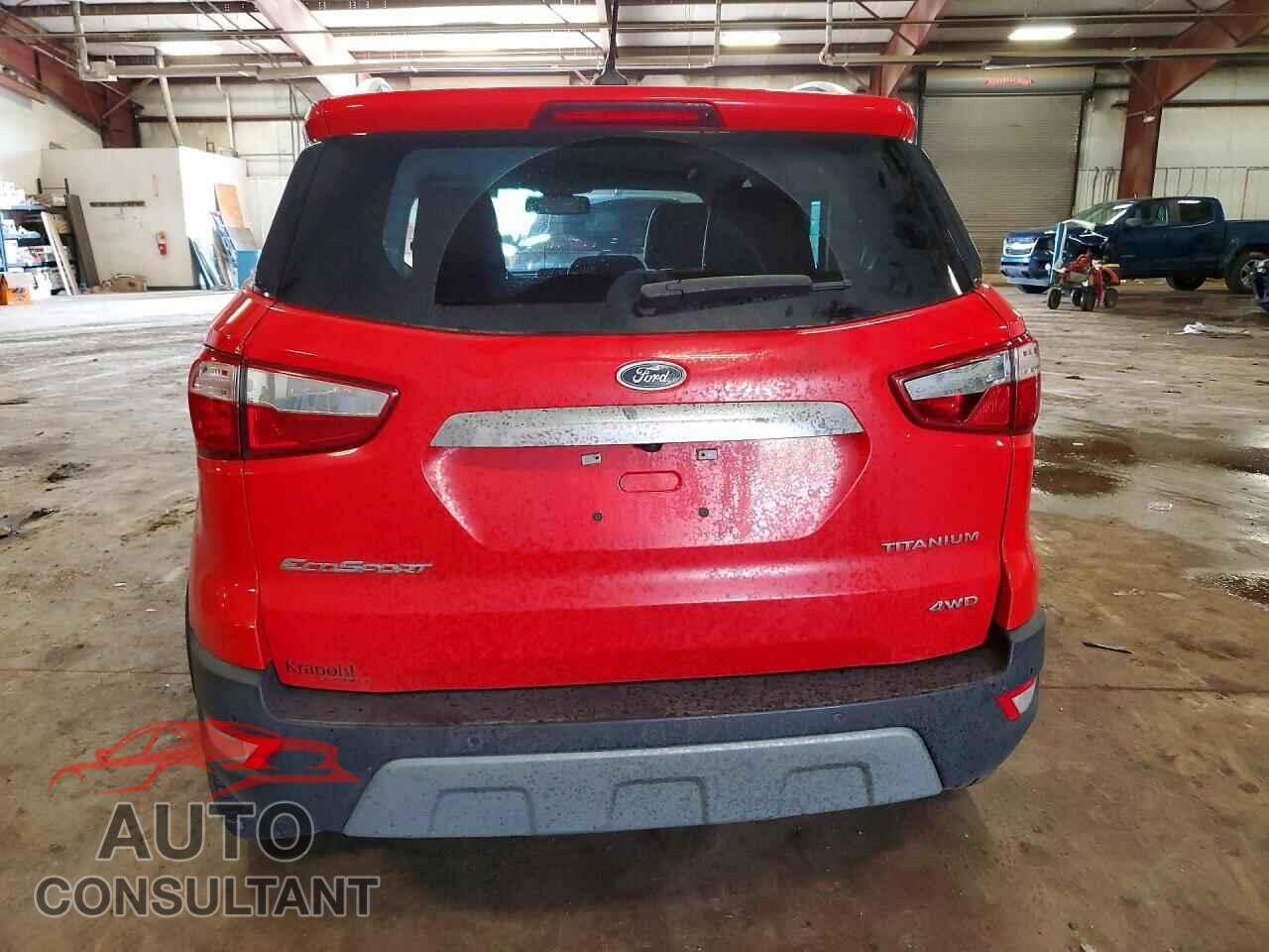 FORD ECOSPORT 2019 - MAJ6S3KL9KC306828