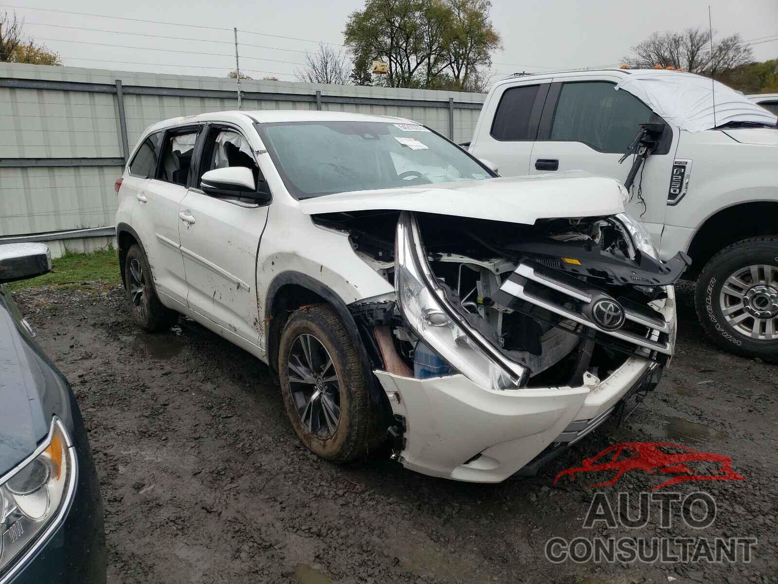 TOYOTA HIGHLANDER 2018 - 5TDBZRFHXJS872040
