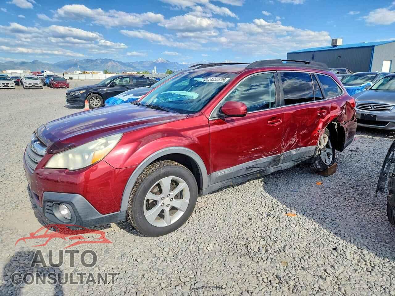 SUBARU OUTBACK 2014 - 4S4BRBDC1E3286408