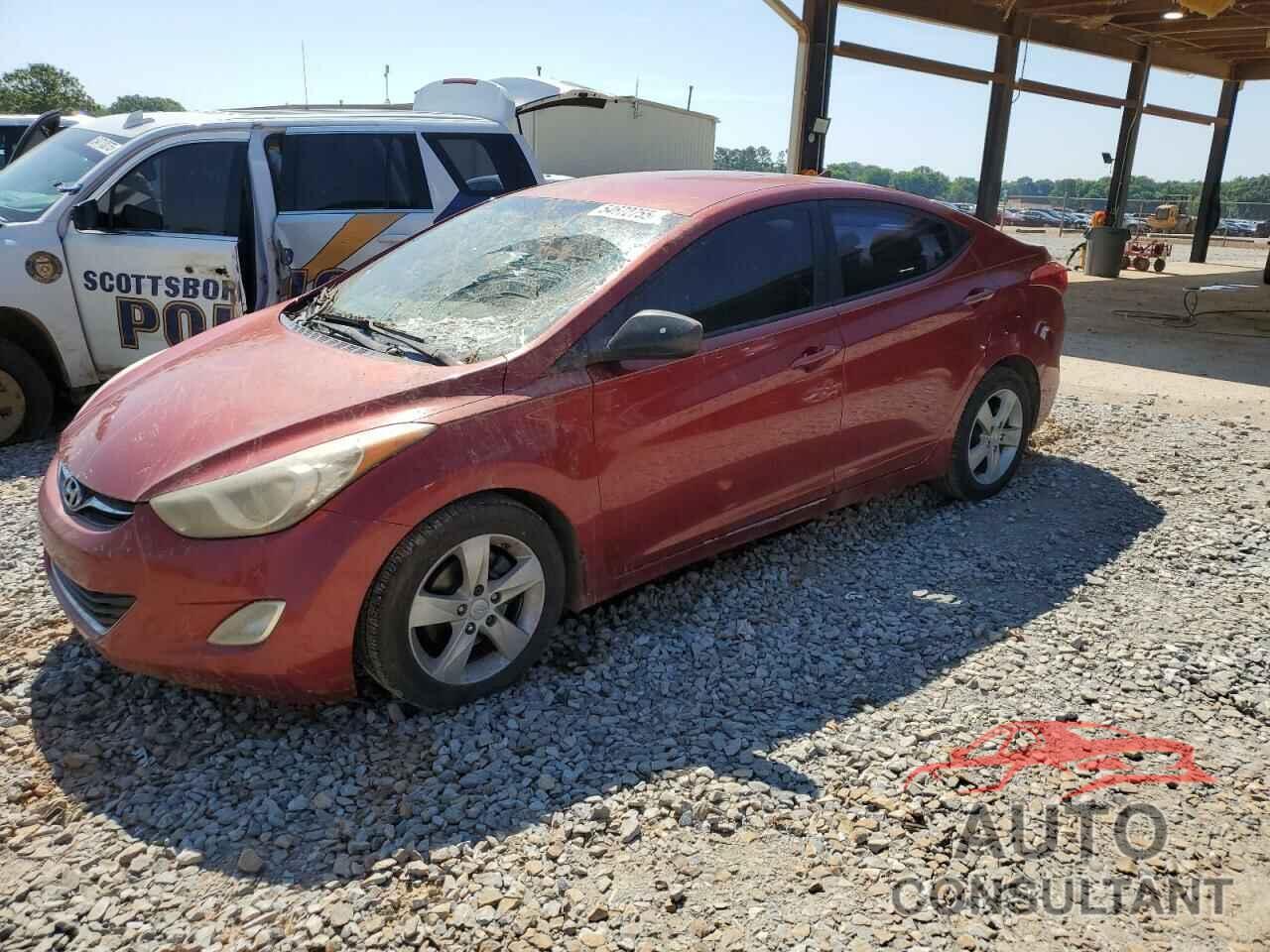 HYUNDAI ELANTRA 2012 - KMHDH4AE1CU178293