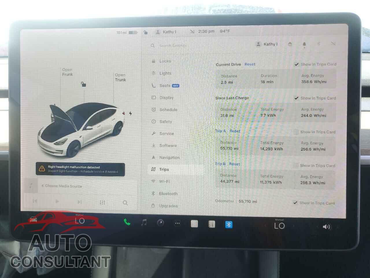 TESLA MODEL 3 2021 - 5YJ3E1EB8MF974332