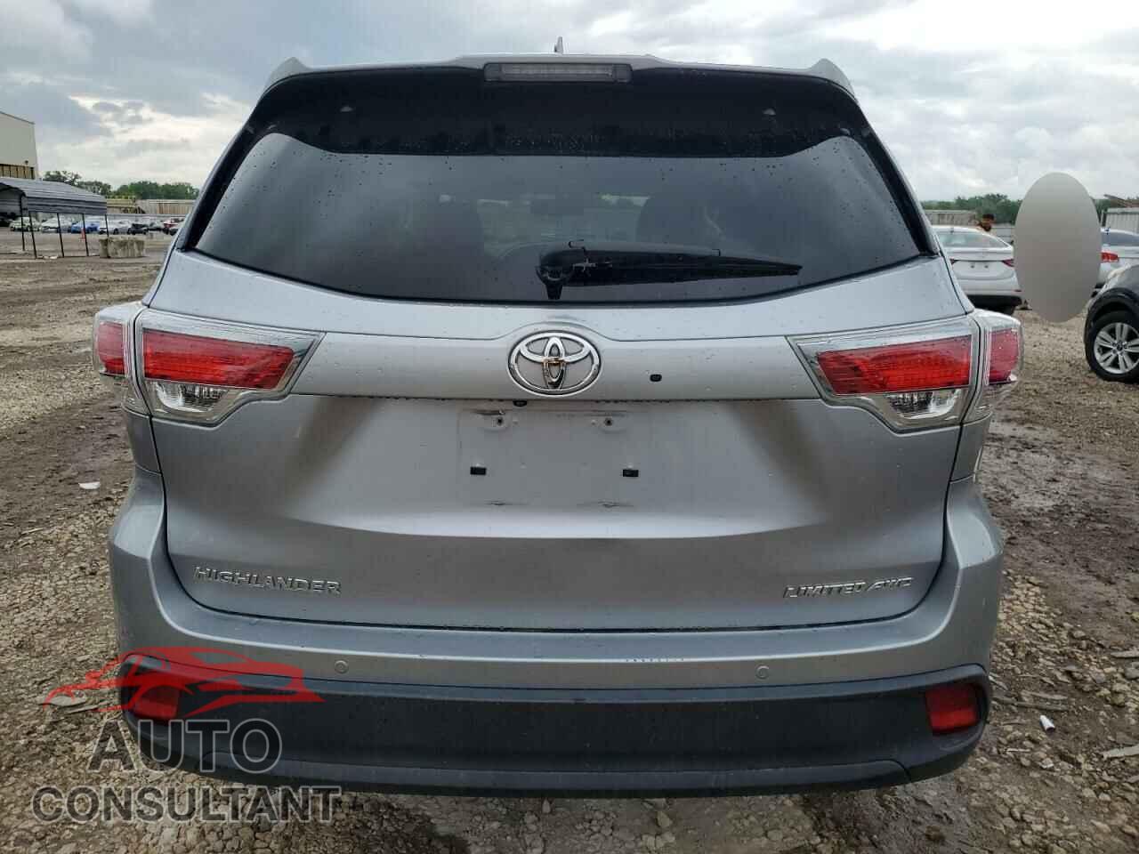 TOYOTA HIGHLANDER 2016 - 5TDDKRFH2GS335832
