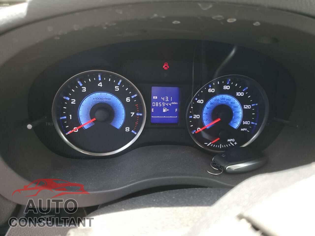 SUBARU CROSSTREK 2016 - JF2GPBBC3GH269720