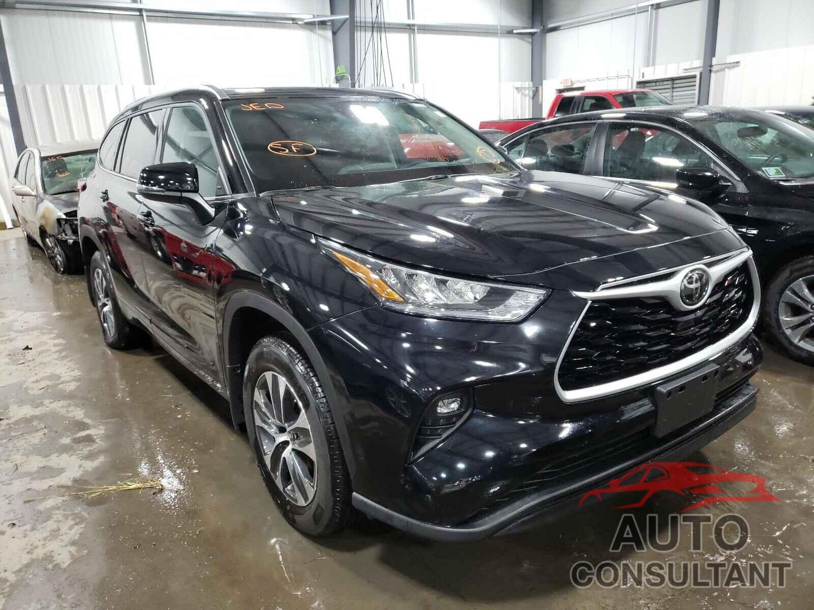 TOYOTA HIGHLANDER 2020 - 5TDGZRBH9LS519450