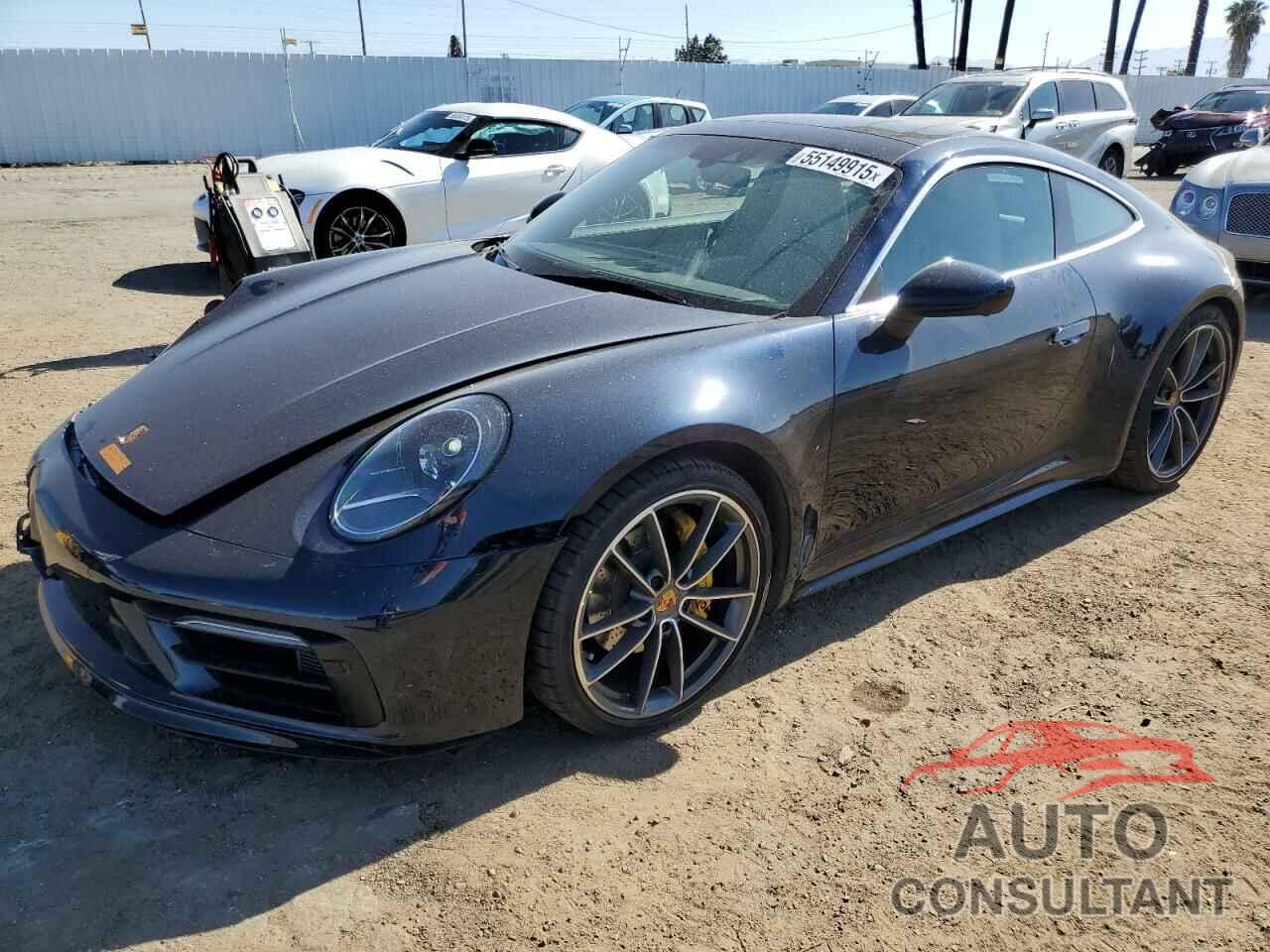 PORSCHE 911 2022 - WP0AA2A96NS205490
