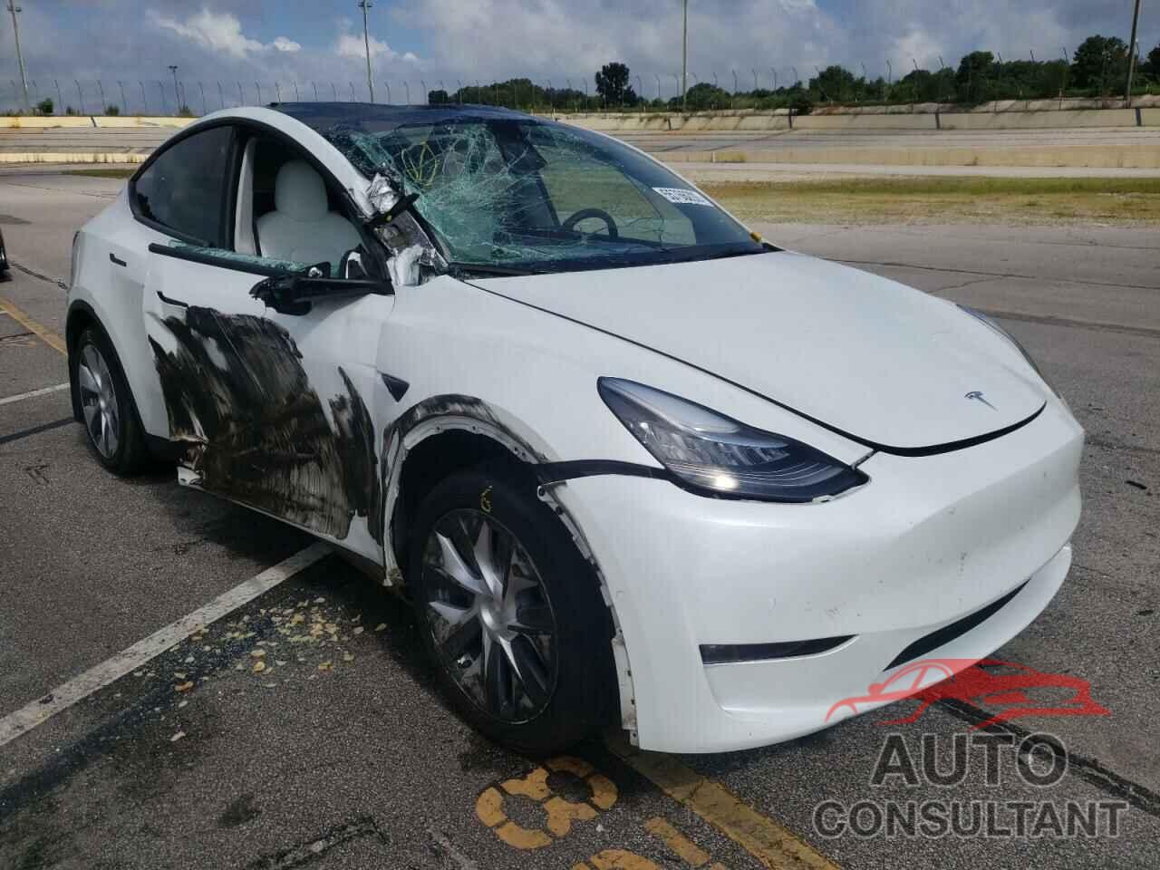 TESLA MODEL Y 2021 - 5YJYGDEE5MF187401