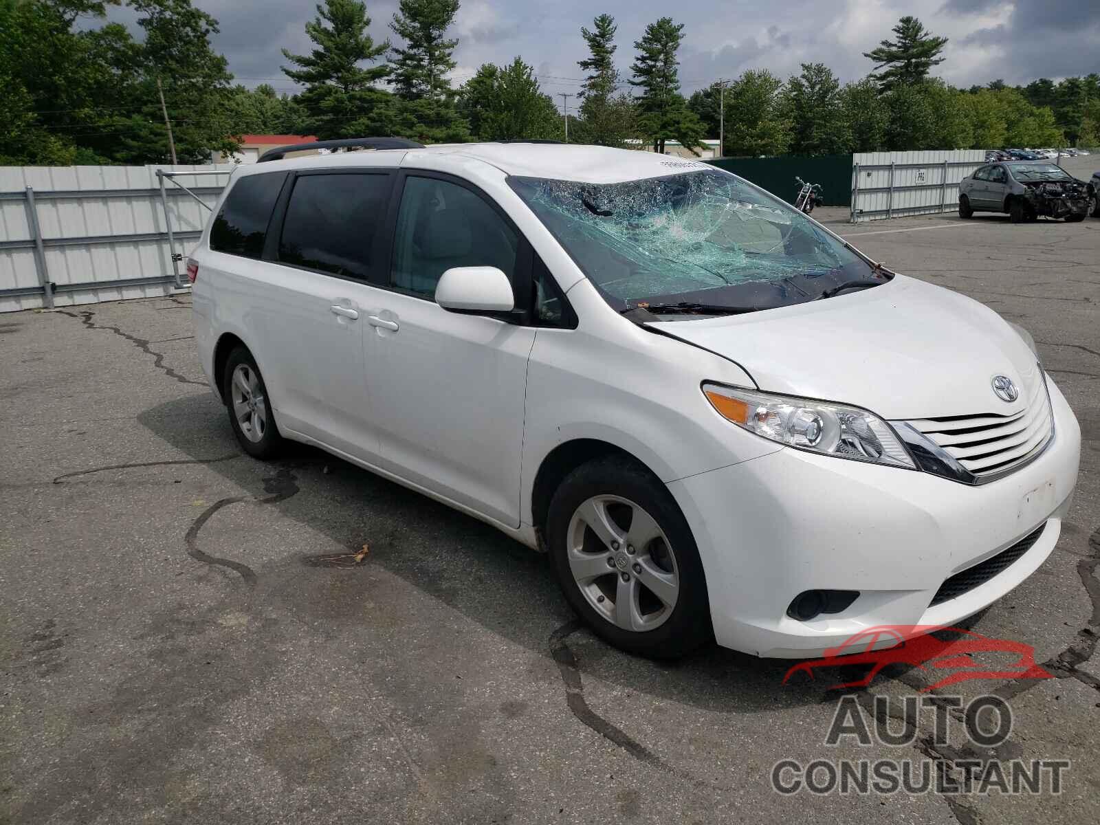 TOYOTA SIENNA 2016 - 5TDKK3DC8GS693481