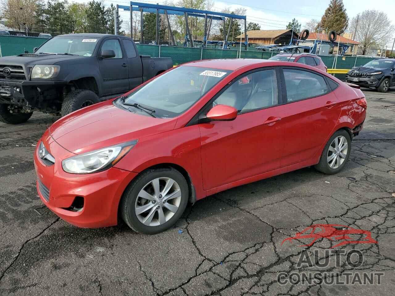 HYUNDAI ACCENT 2013 - KMHCU4AE3DU450948