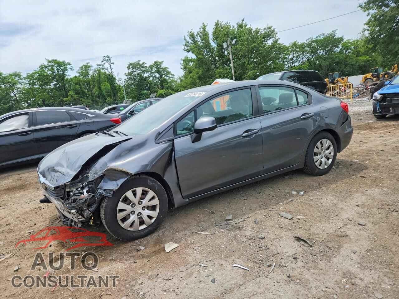 HONDA CIVIC 2012 - 19XFB2F55CE374991