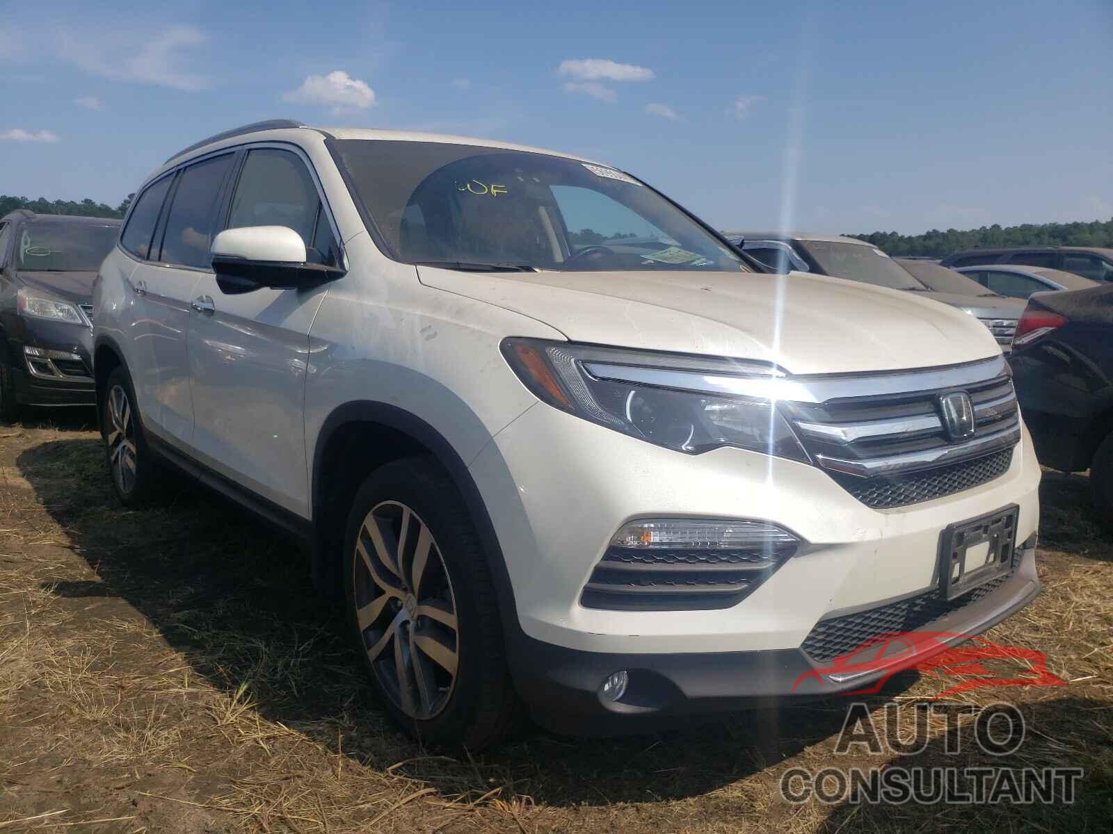 HONDA PILOT 2016 - 5FNYF6H97GB118940