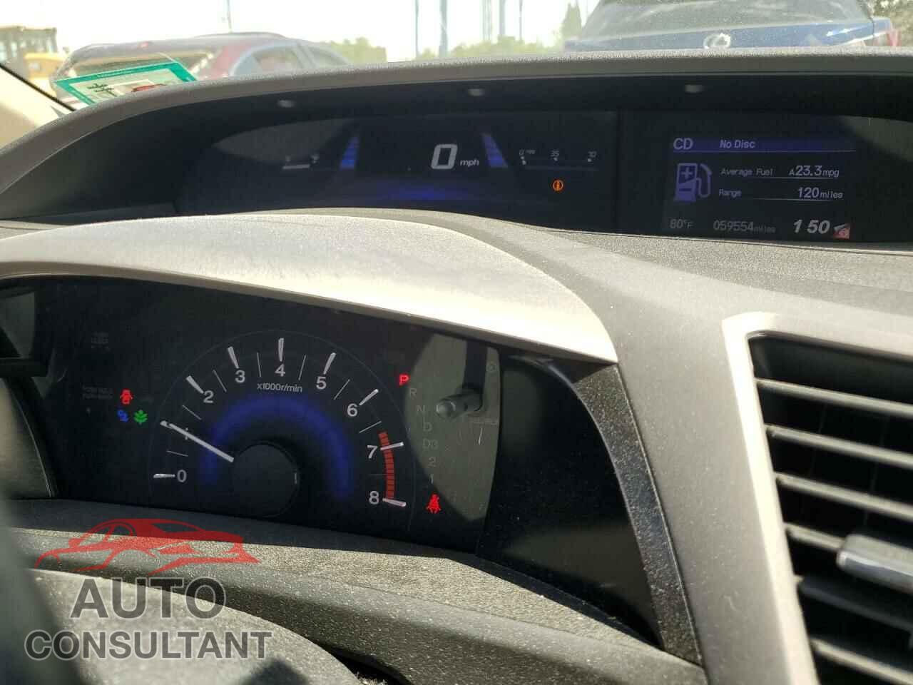 HONDA CIVIC 2012 - 2HGFB2F93CH536741