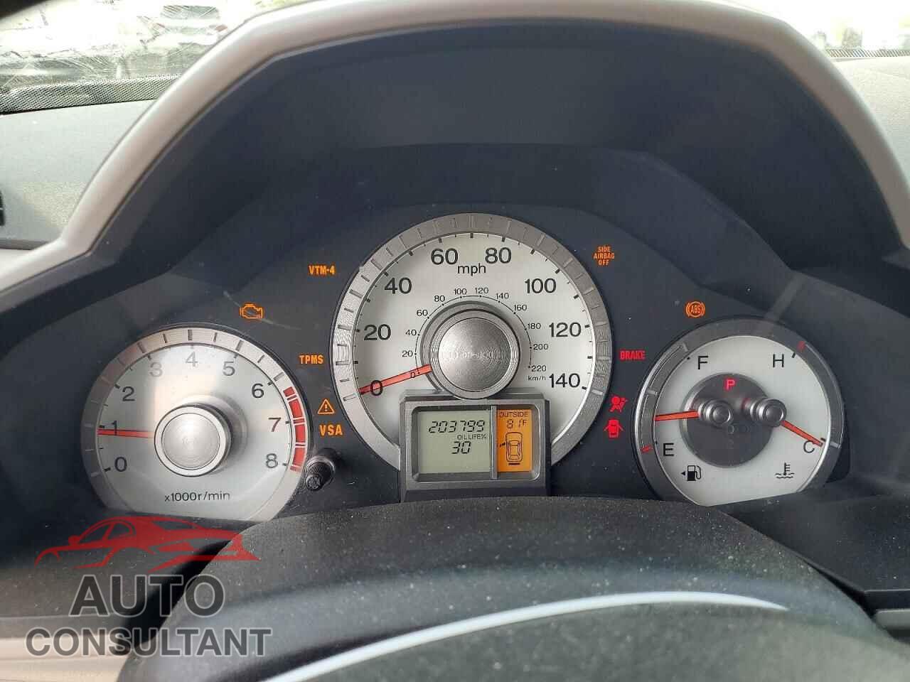 HONDA PILOT 2011 - 5FNYF4H50BB105277