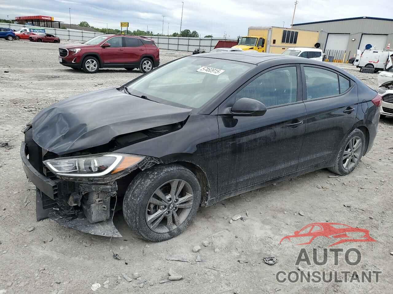 HYUNDAI ELANTRA 2017 - KMHD84LF2HU247070