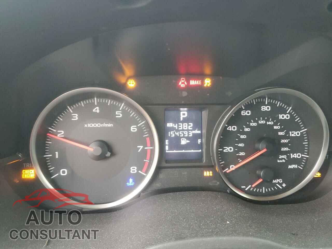 SUBARU XV 2013 - JF2GPAGC8D2896320