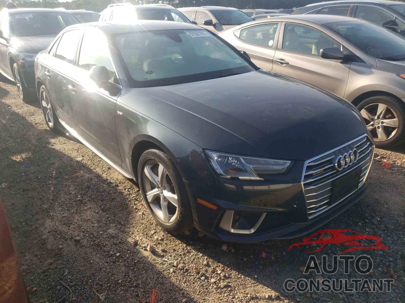 AUDI A4 2019 - WAUDNAF47KA015026