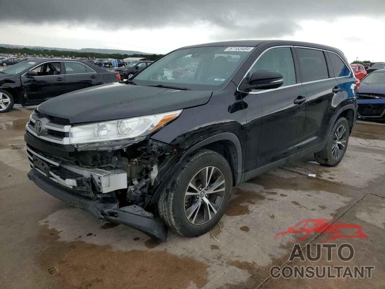 TOYOTA HIGHLANDER 2019 - 5TDZZRFH5KS330618