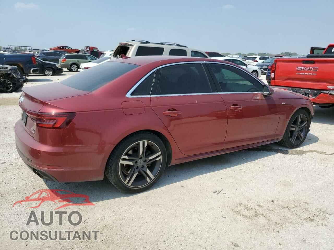 AUDI A4 2018 - WAULMAF43JA220694
