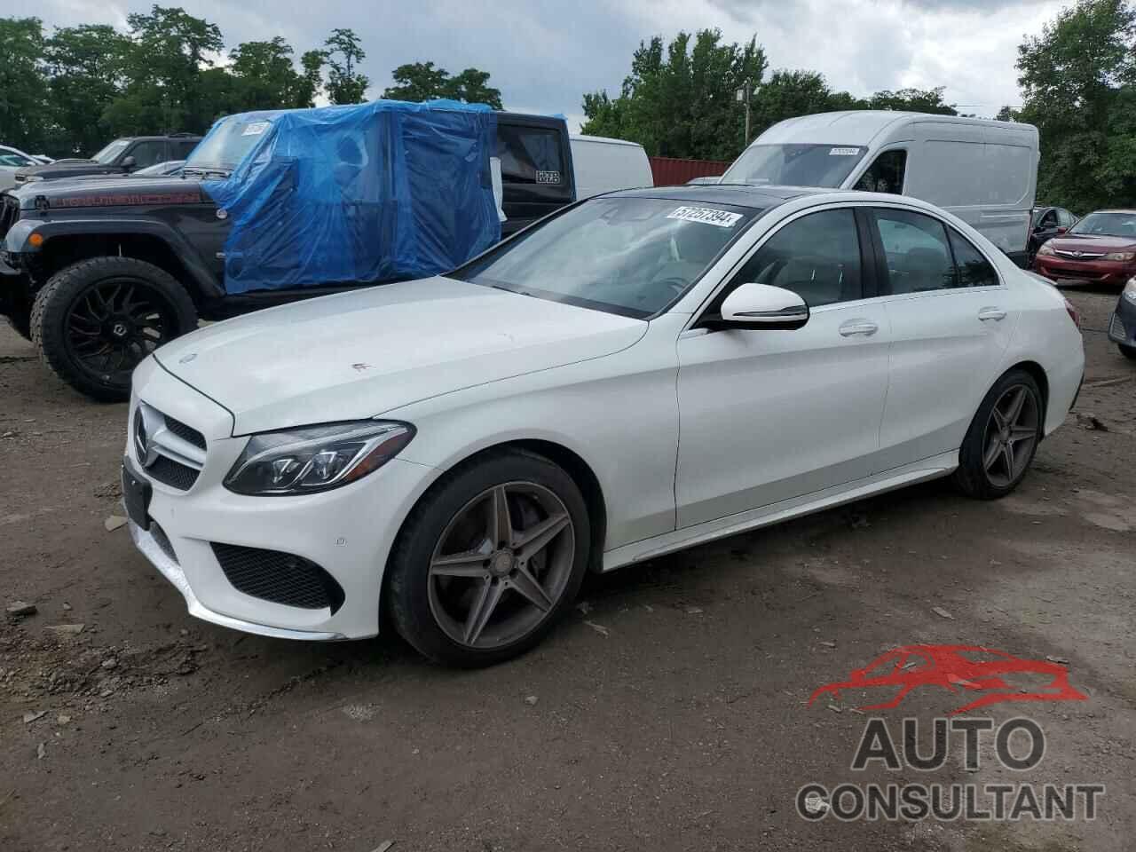 MERCEDES-BENZ C-CLASS 2016 - 55SWF4KB8GU158630