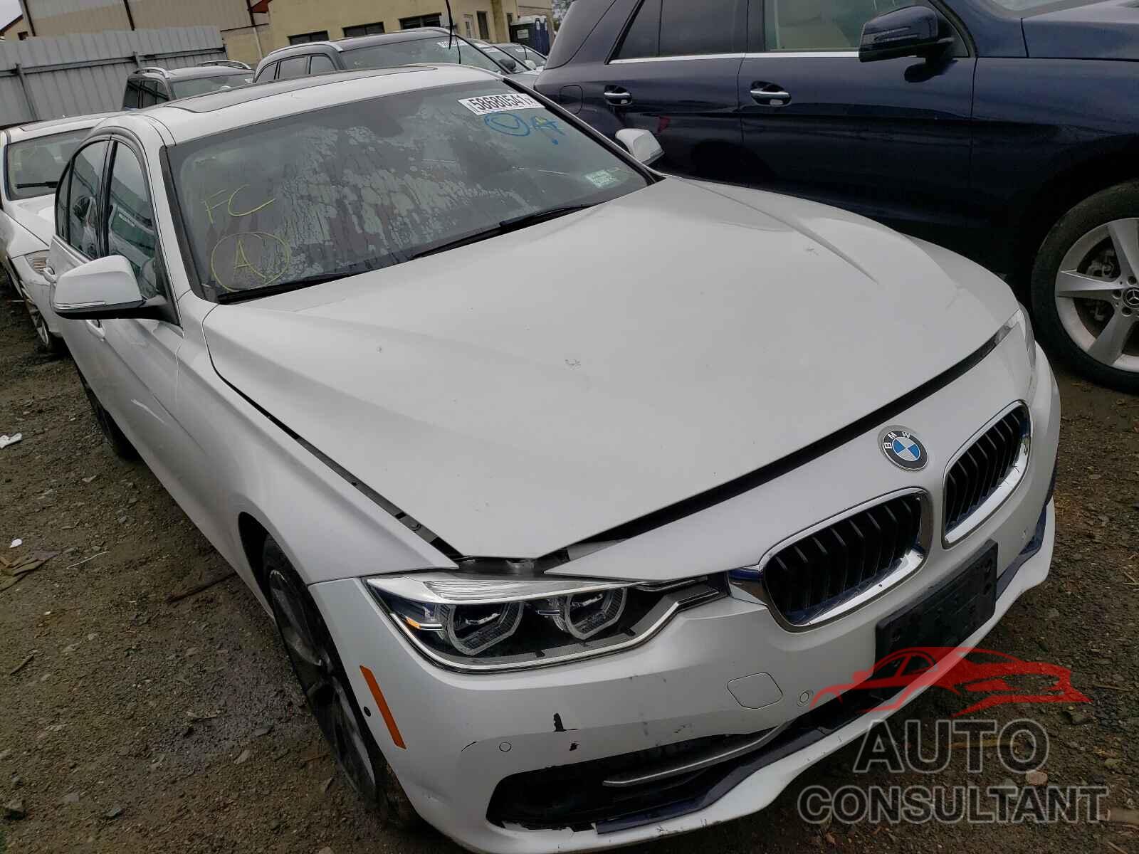 BMW 3 SERIES 2016 - WBA8B7C57GK703541