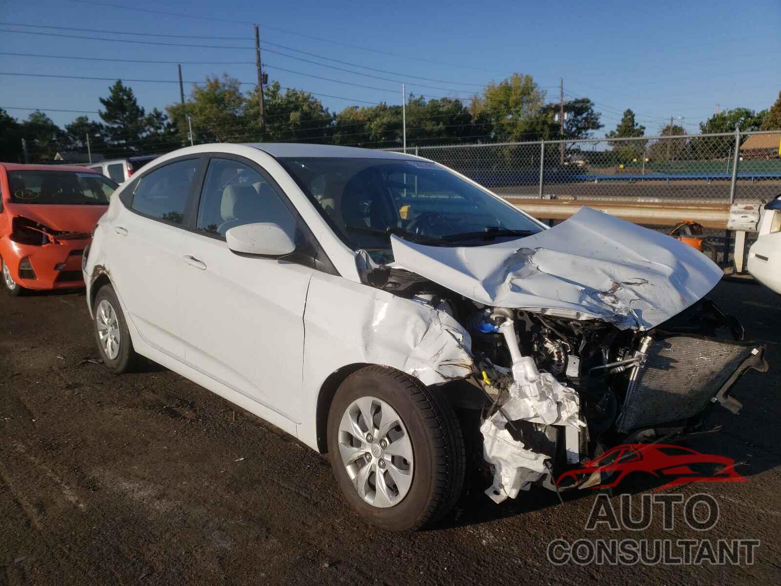 HYUNDAI ACCENT 2017 - KMHCT4AE6HU390690