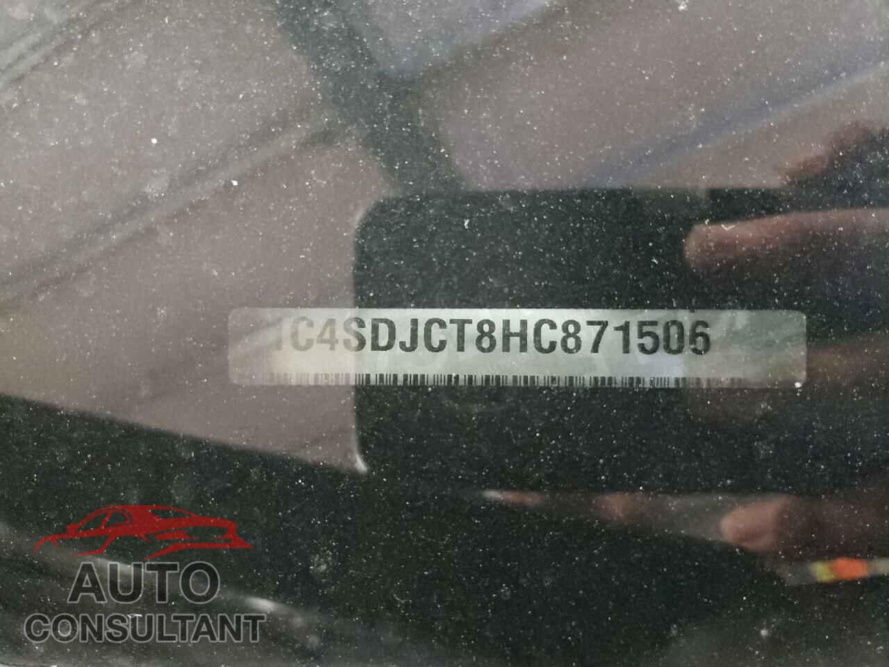 DODGE DURANGO 2017 - 1C4SDJCT8HC871506