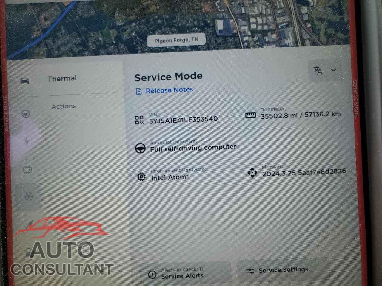 TESLA MODEL S 2020 - 5YJSA1E41LF353540