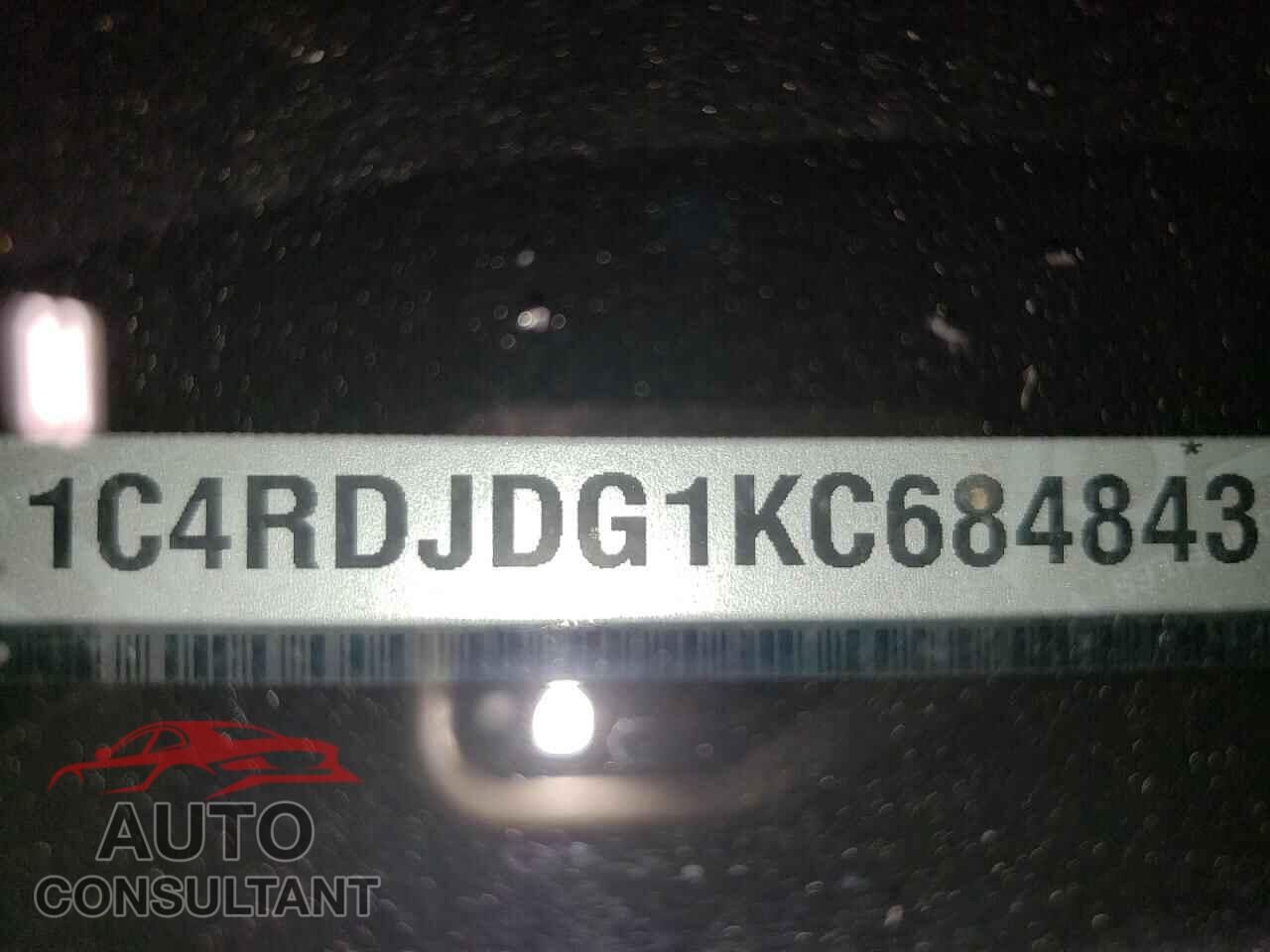 DODGE DURANGO 2019 - 1C4RDJDG1KC684843