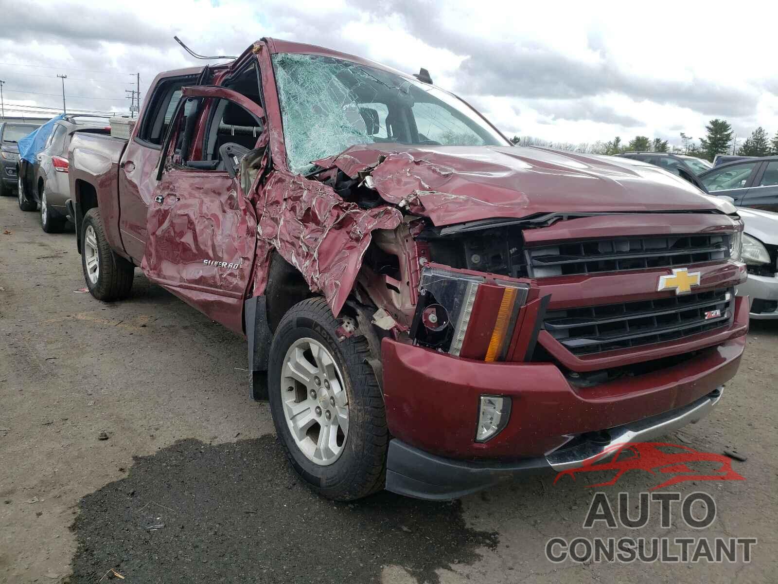 CHEVROLET SILVERADO 2016 - 3GCUKREC9GG214509