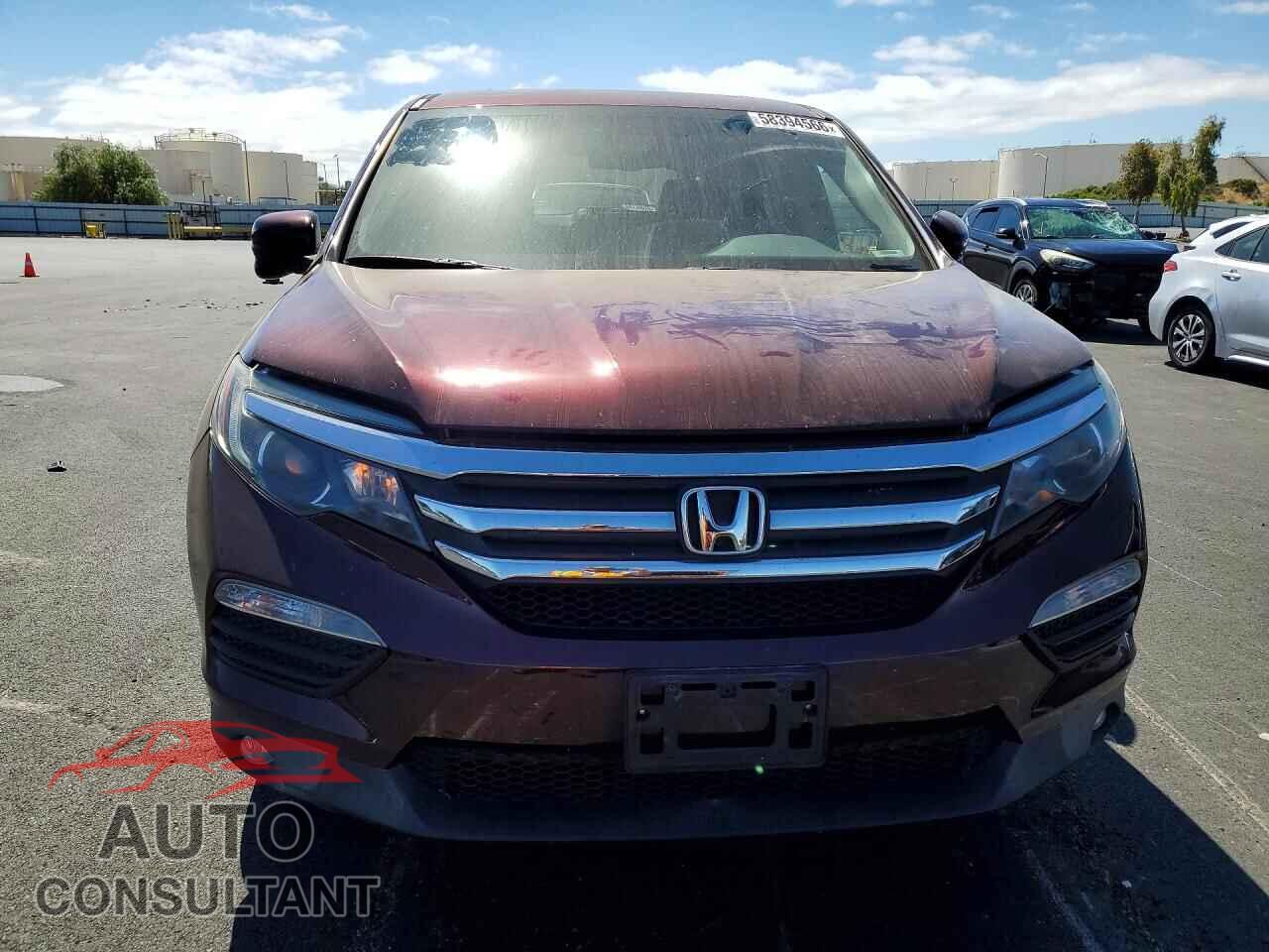 HONDA PILOT 2017 - 5FNYF5H73HB013368