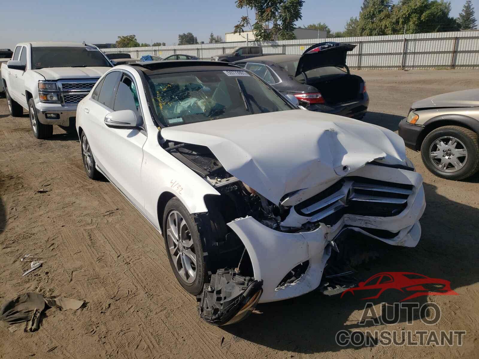 MERCEDES-BENZ C-CLASS 2017 - 55SWF4JB2HU195918