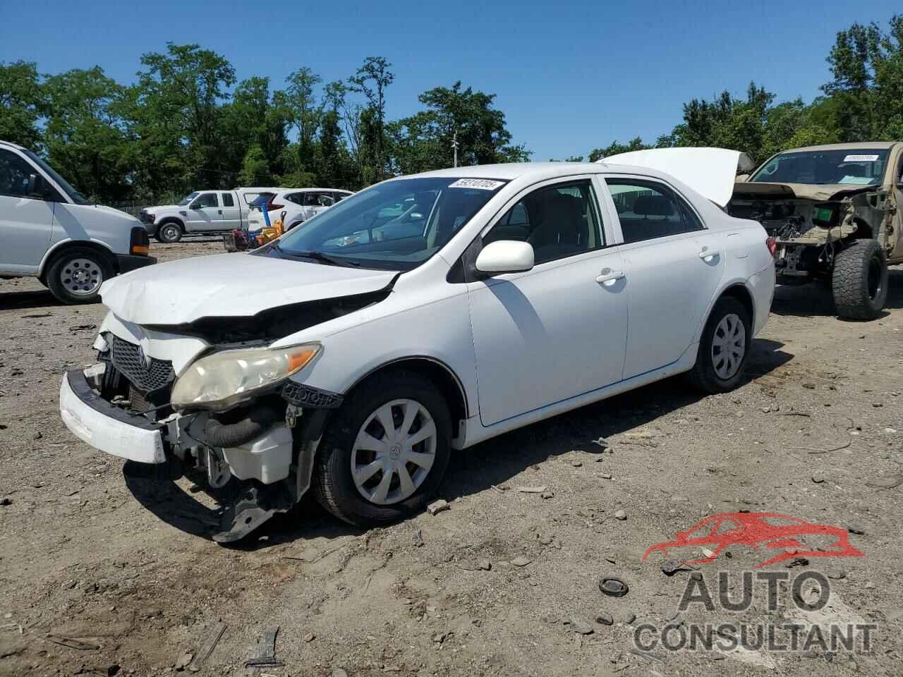 TOYOTA COROLLA 2009 - JTDBL40E899083947