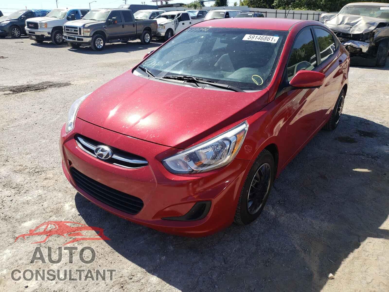 HYUNDAI ACCENT 2016 - KMHCT4AE1GU977796