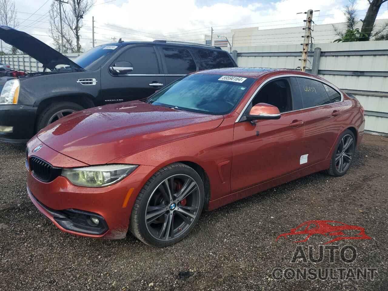 BMW 4 SERIES 2019 - WBA4J5C50KBM65661