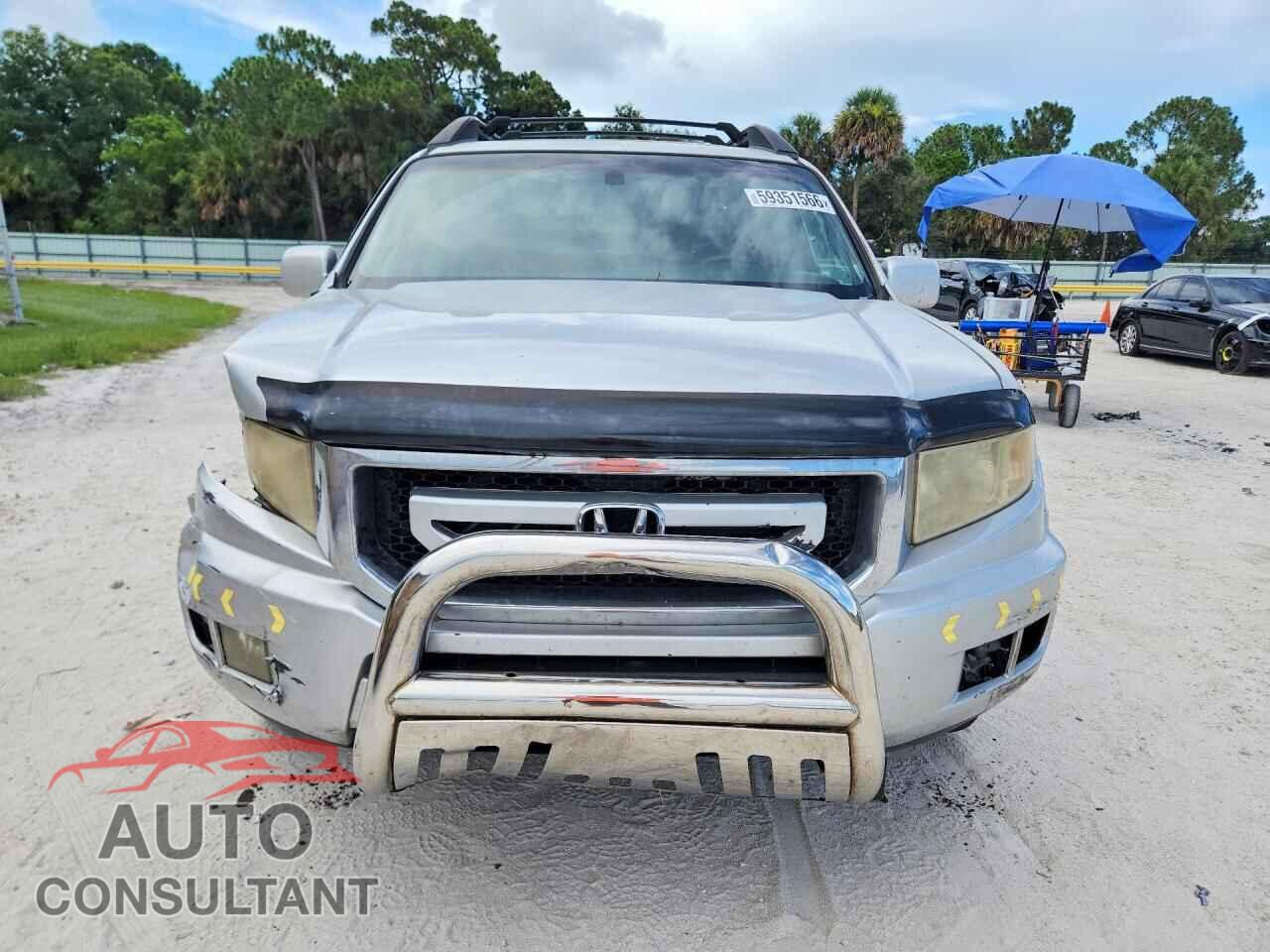 HONDA RIDGELINE 2009 - 5FPYK16589B108880