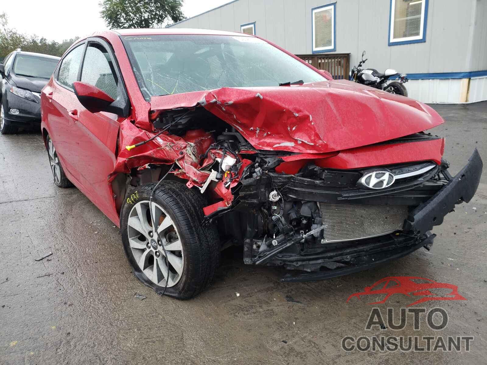 HYUNDAI ACCENT 2017 - KMHCT4AE1HU328596