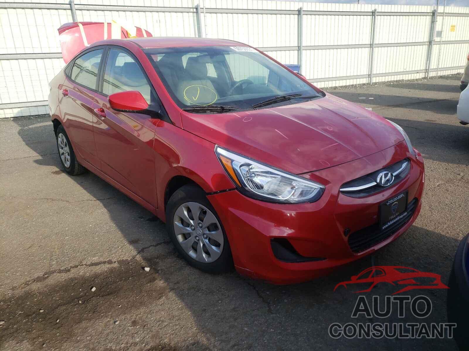 HYUNDAI ACCENT 2017 - KMHCT4AE9HU342794