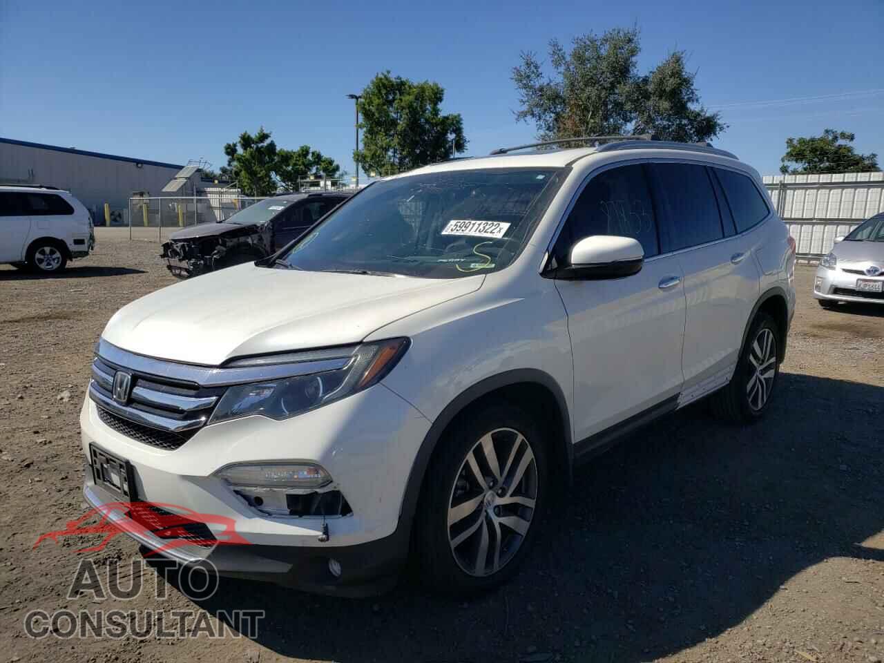 HONDA PILOT 2017 - 5FNYF6H0XHB014736