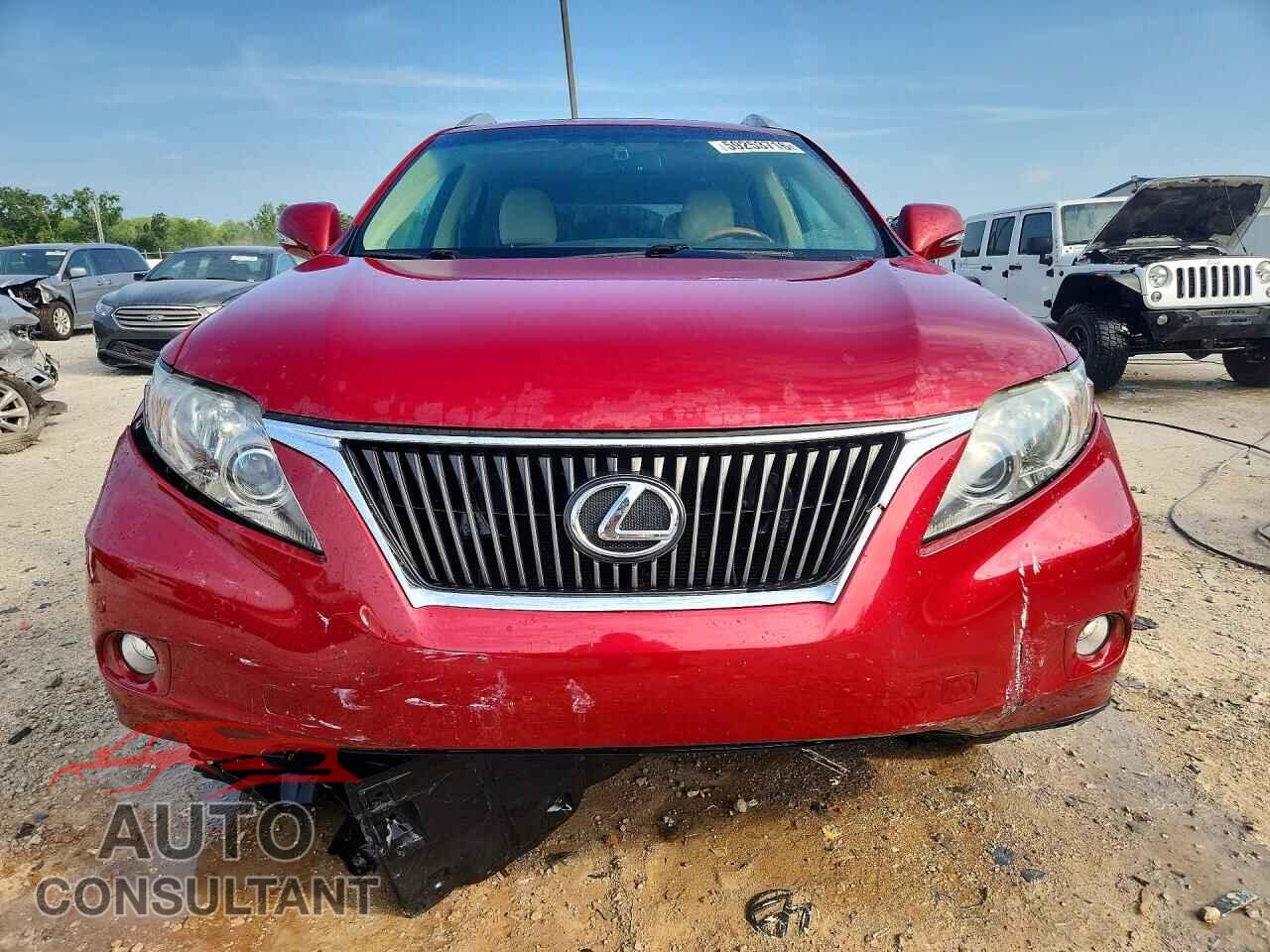 LEXUS RX350 2011 - 2T2BK1BA8BC115027