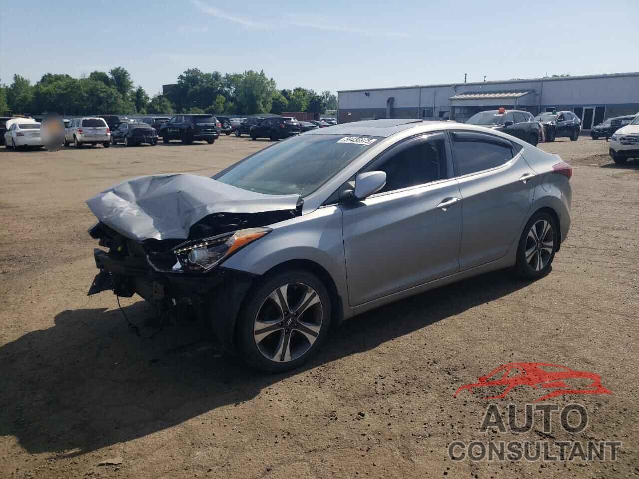 HYUNDAI ELANTRA 2014 - KMHDH4AH1EU179375