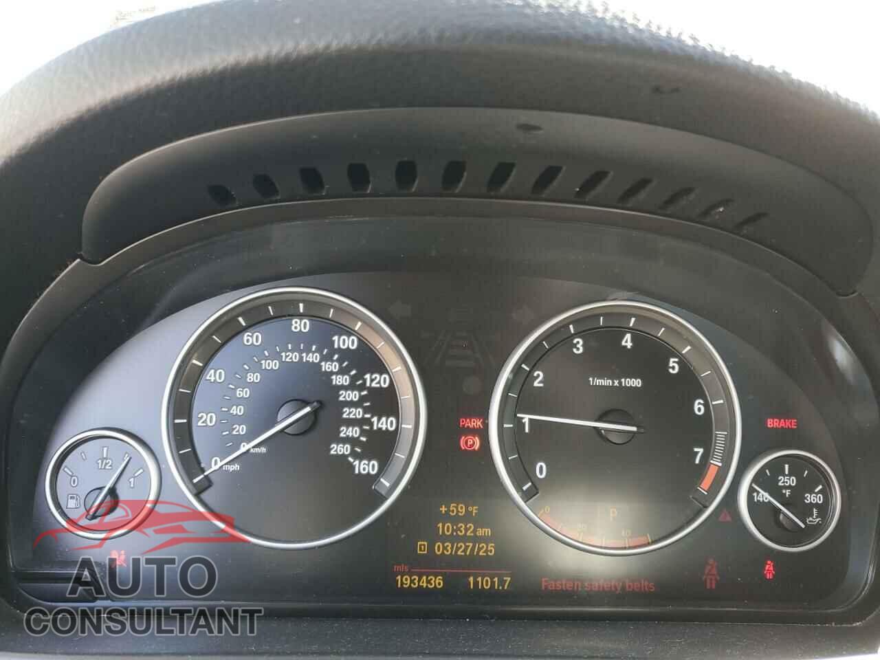BMW 5 SERIES 2011 - WBAFR7C53BC608920