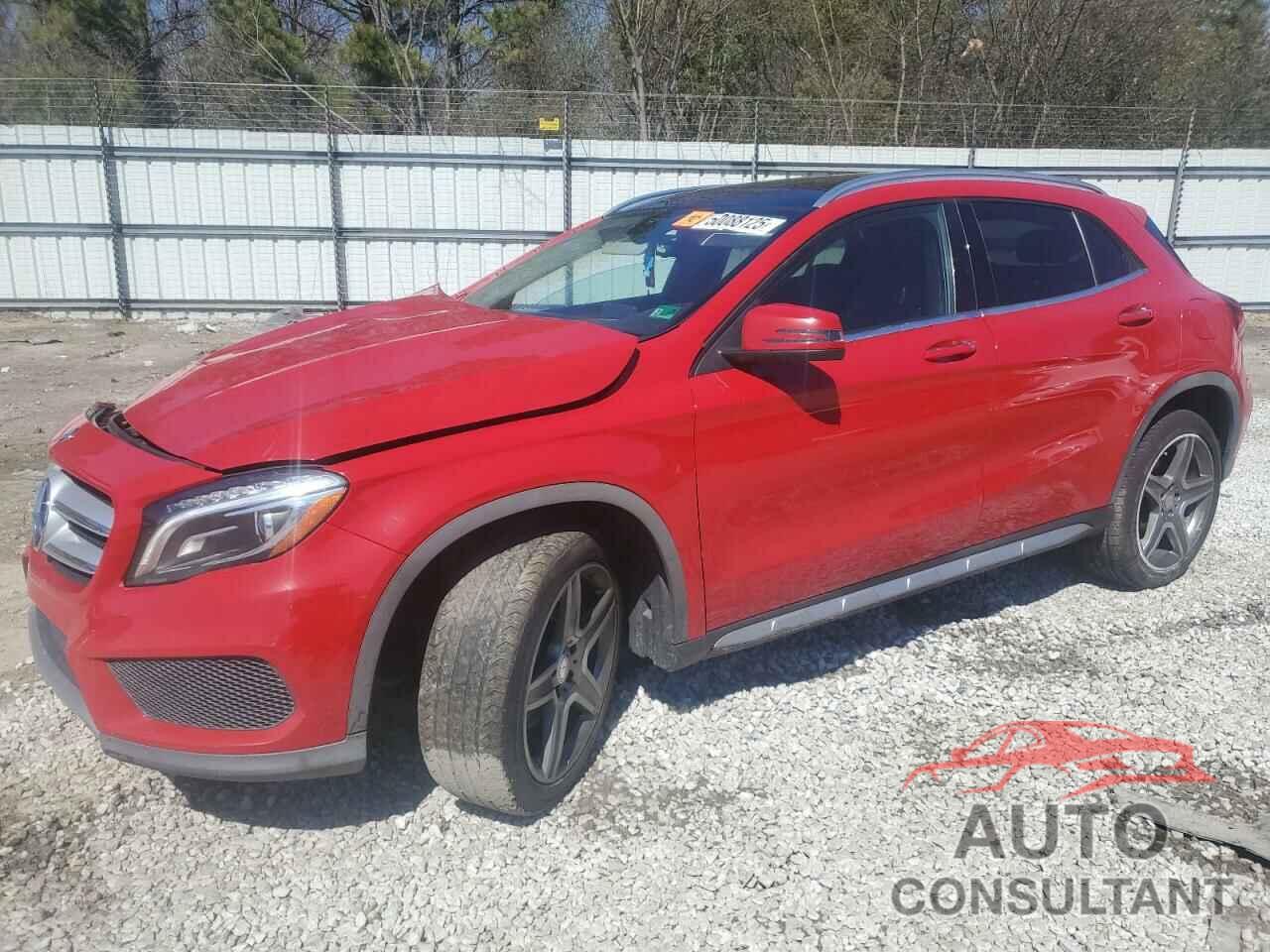 MERCEDES-BENZ GLA-CLASS 2015 - WDCTG4GB7FJ111066