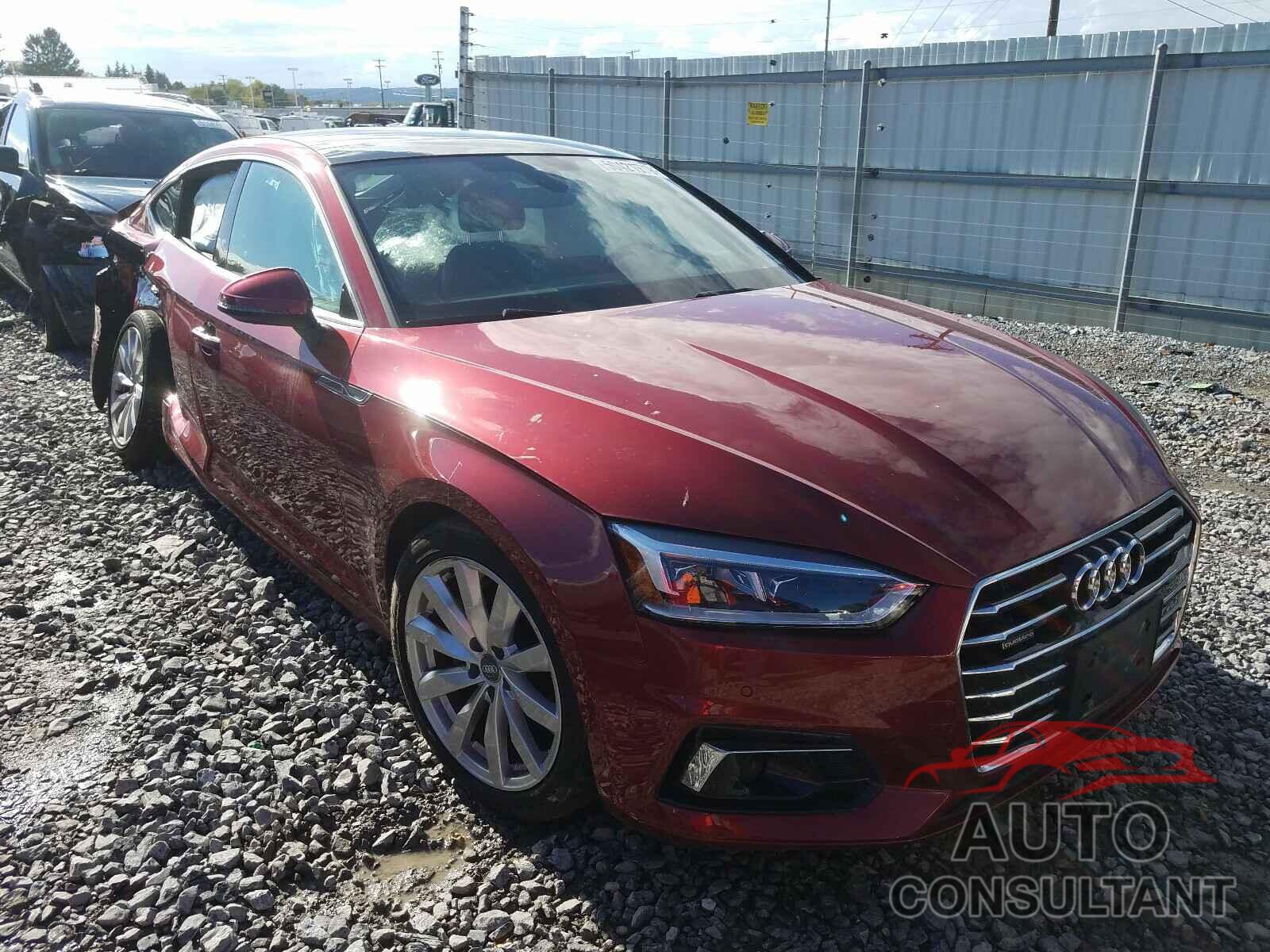 AUDI A5 2018 - WAUCNCF57JA086337