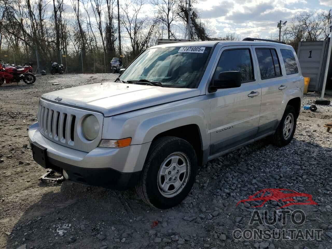 JEEP PATRIOT 2011 - 1J4NF1GB2BD280382