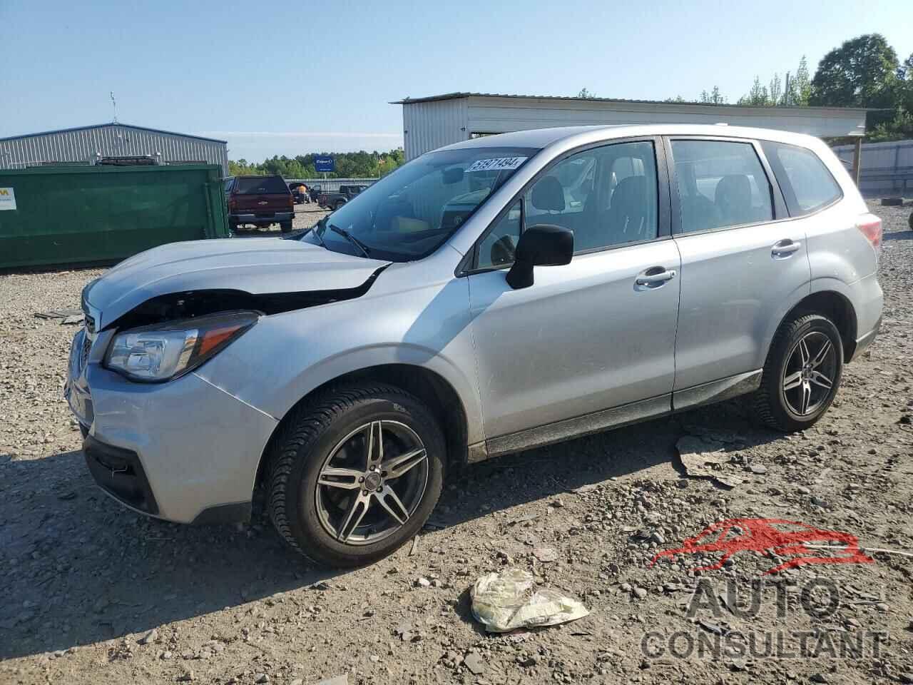 SUBARU FORESTER 2018 - JF2SJAAC1JG479558