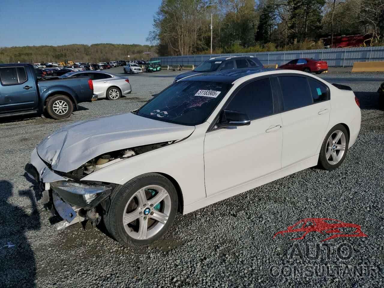 BMW 3 SERIES 2017 - WBA8E1G33HNU17232
