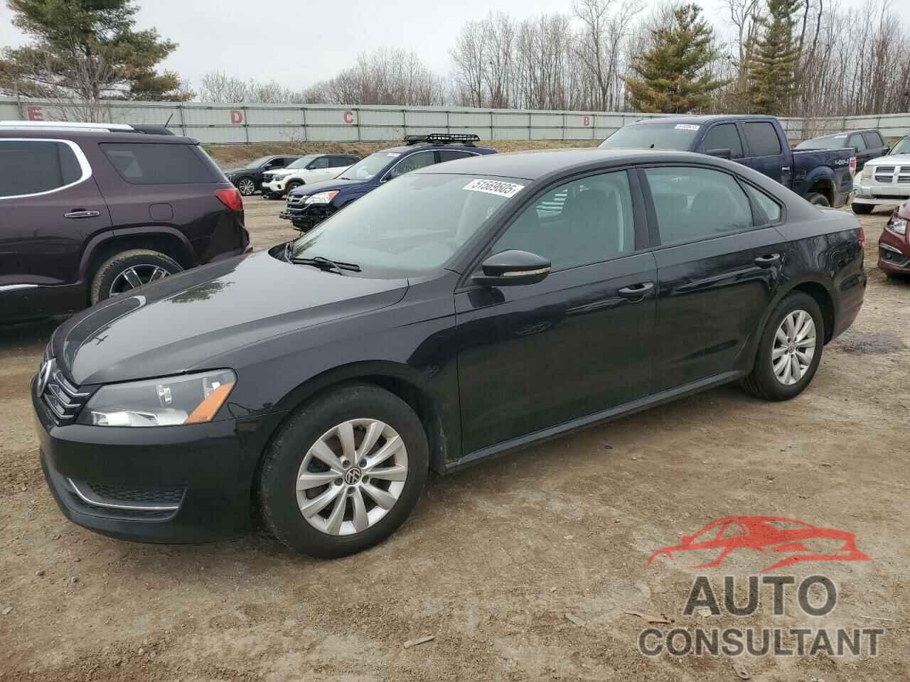 VOLKSWAGEN PASSAT 2012 - 1VWAP7A36CC039368