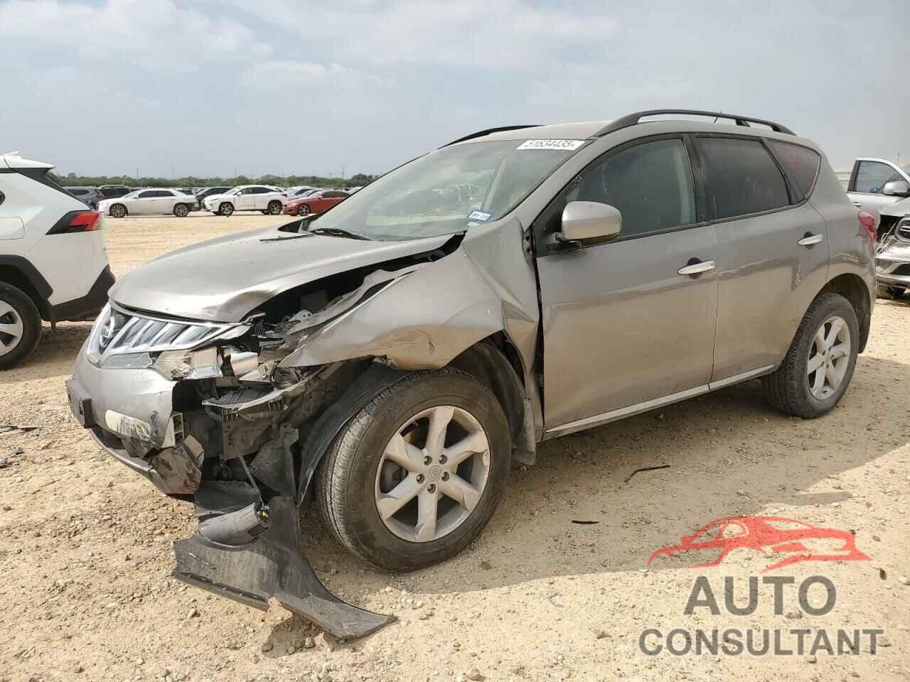 NISSAN MURANO 2010 - JN8AZ1MWXAW107171