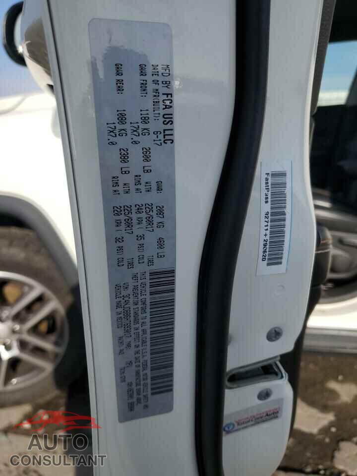 JEEP COMPASS 2017 - 3C4NJDBB6HT693017